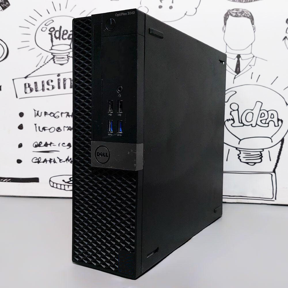 كمبيوتر ديسك توب ديل OptiPlex 3040 (انتل كور i3-6100 - رام 8 جيجابايت DDR3 - هارد 256 جيجابايت SSD - انتل HD جرافيكس - DVD RW) استعمال خارج