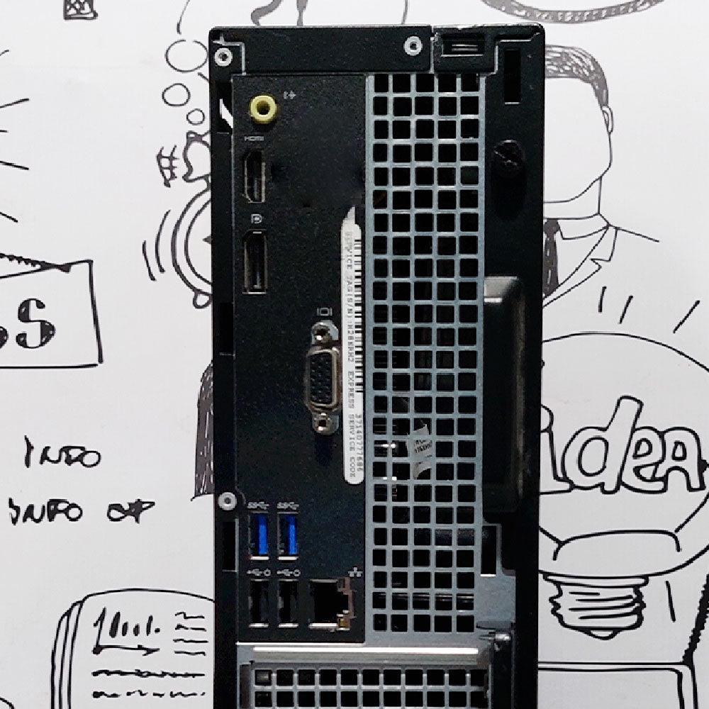 كمبيوتر ديسك توب ديل OptiPlex 3040 (انتل كور i5-6500 - رام 8 جيجابايت DDR3 - هارد 256 جيجابايت SSD - انتل HD جرافيكس - DVD RW) استعمال خارج