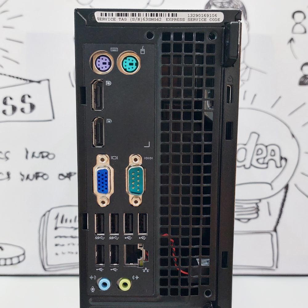 كمبيوتر ديسك توب ديل OptiPlex 7020 (انتل كور i5-4570 - رام 4 جيجابايت DDR3 - هارد 500 جيجابايت HDD - انتل HD جرافيكس - DVD RW) استعمال خارج