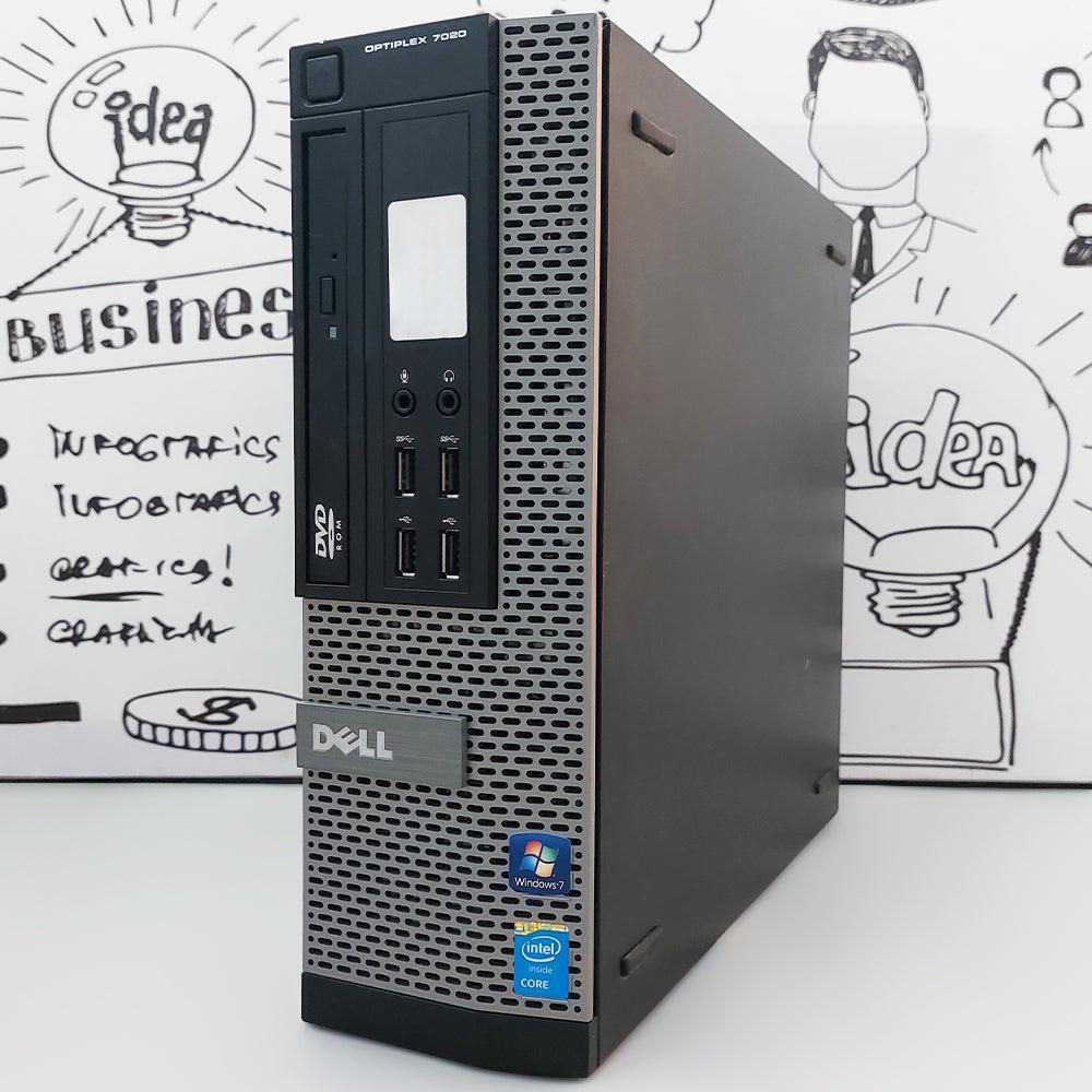 كمبيوتر ديسك توب ديل OptiPlex 7020 (انتل كور i5-4570 - رام 4 جيجابايت DDR3 - هارد 500 جيجابايت HDD - انتل HD جرافيكس - DVD RW) استعمال خارج