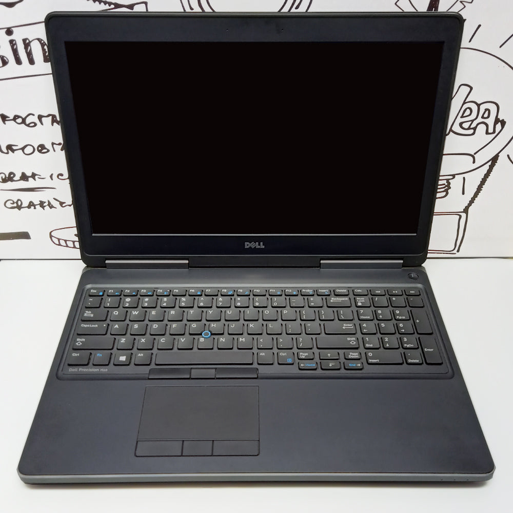 Dell Precision 7510 Laptop (Intel Core i7-6820HQ - 16GB DDR4 - M.2 512GB - Nvidia Quadro M2000M 4GB - 15.6 Inch FHD) Original Used