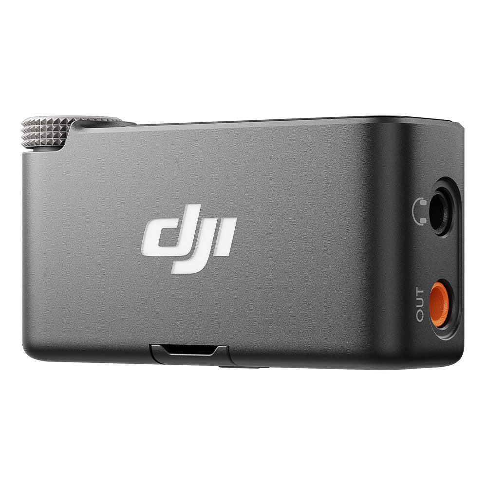 DJI Mic 2 All-in-One Dual Channel Wireless Microphone System - Black
