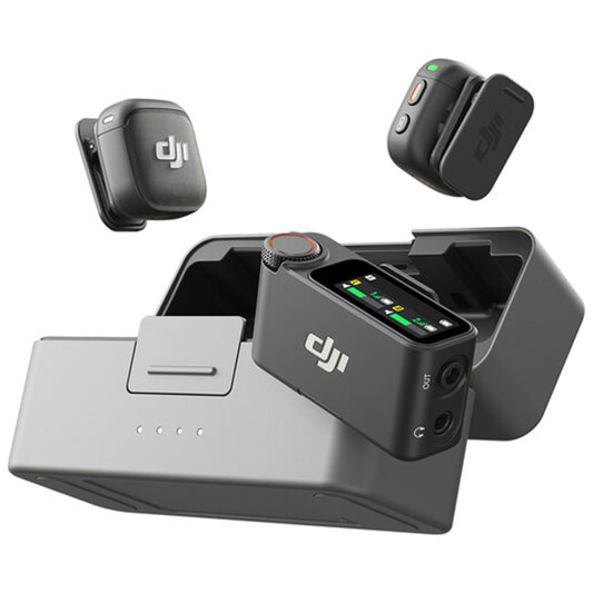 DJI Mic 3 2In1 Dual Channel Wireless Microphone System - Black