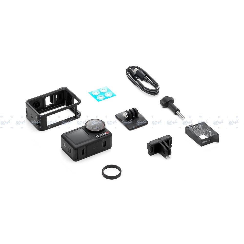 DJI OSMO Action 5 Pro Waterproof Action Camera Combo - Black