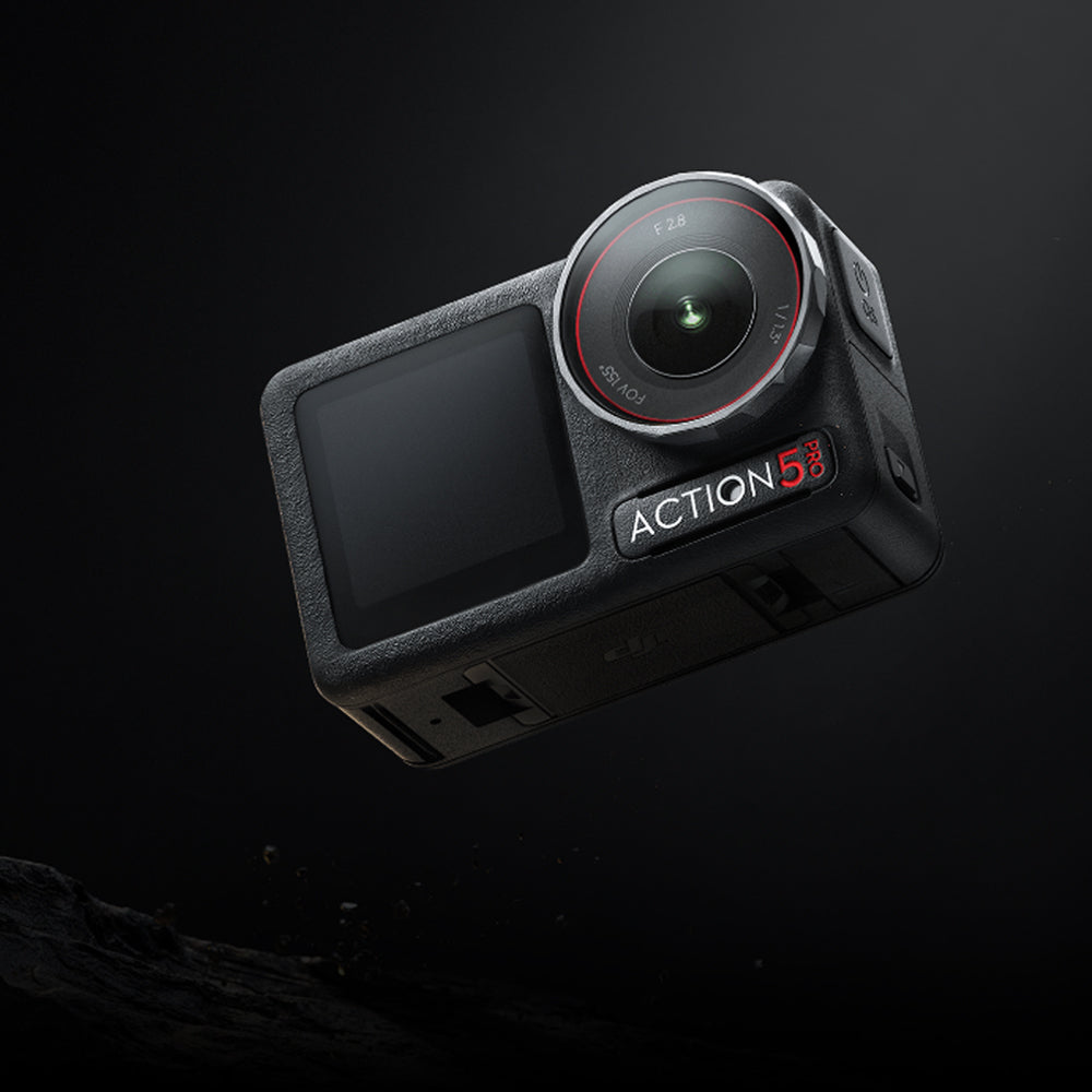 DJI OSMO Action 5 Pro Waterproof Action Camera Combo - Black