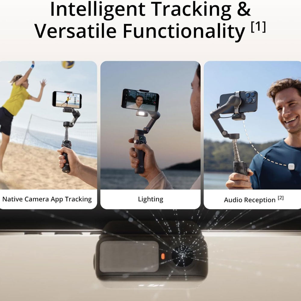 حامل موبايل دي جي آي Osmo Mobile 7P - اسود
