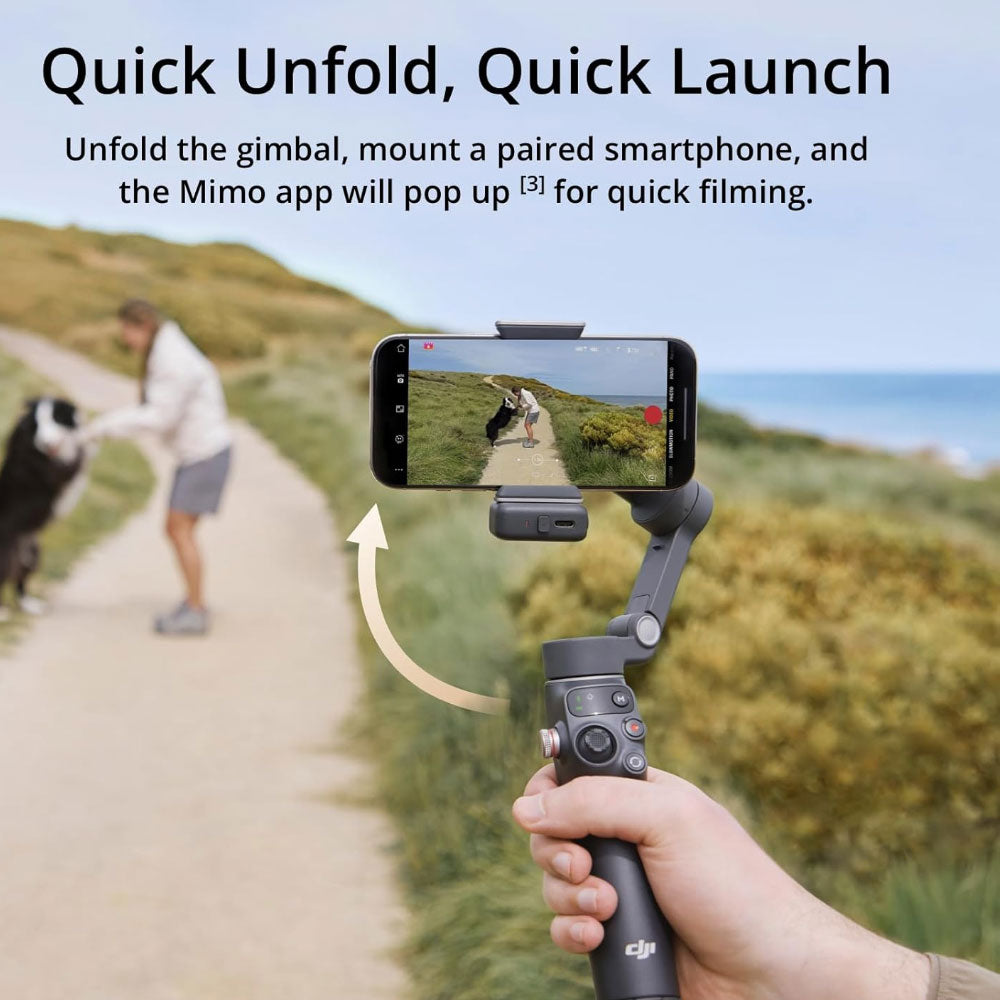حامل موبايل دي جي آي Osmo Mobile 7P - اسود