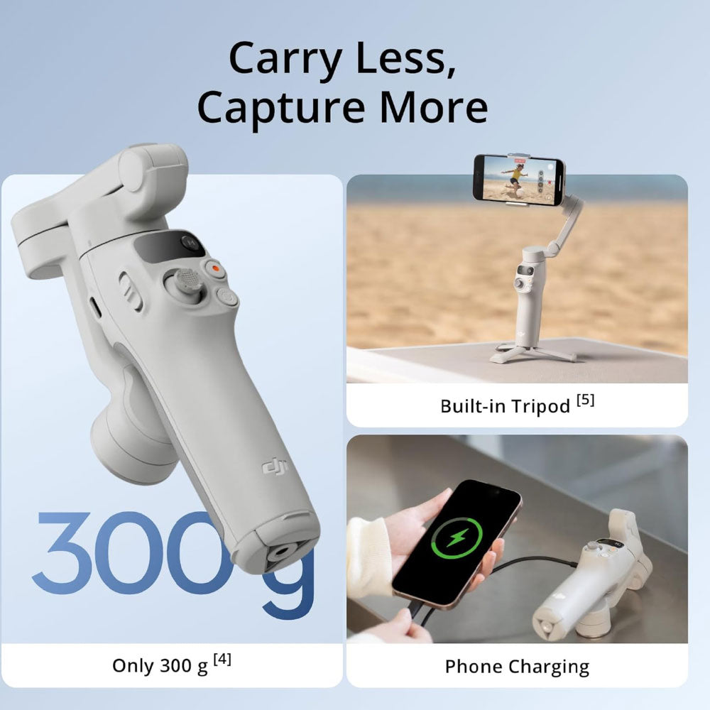 DJI Osmo Mobile 7 Phone Gimbal Stabilizer - White