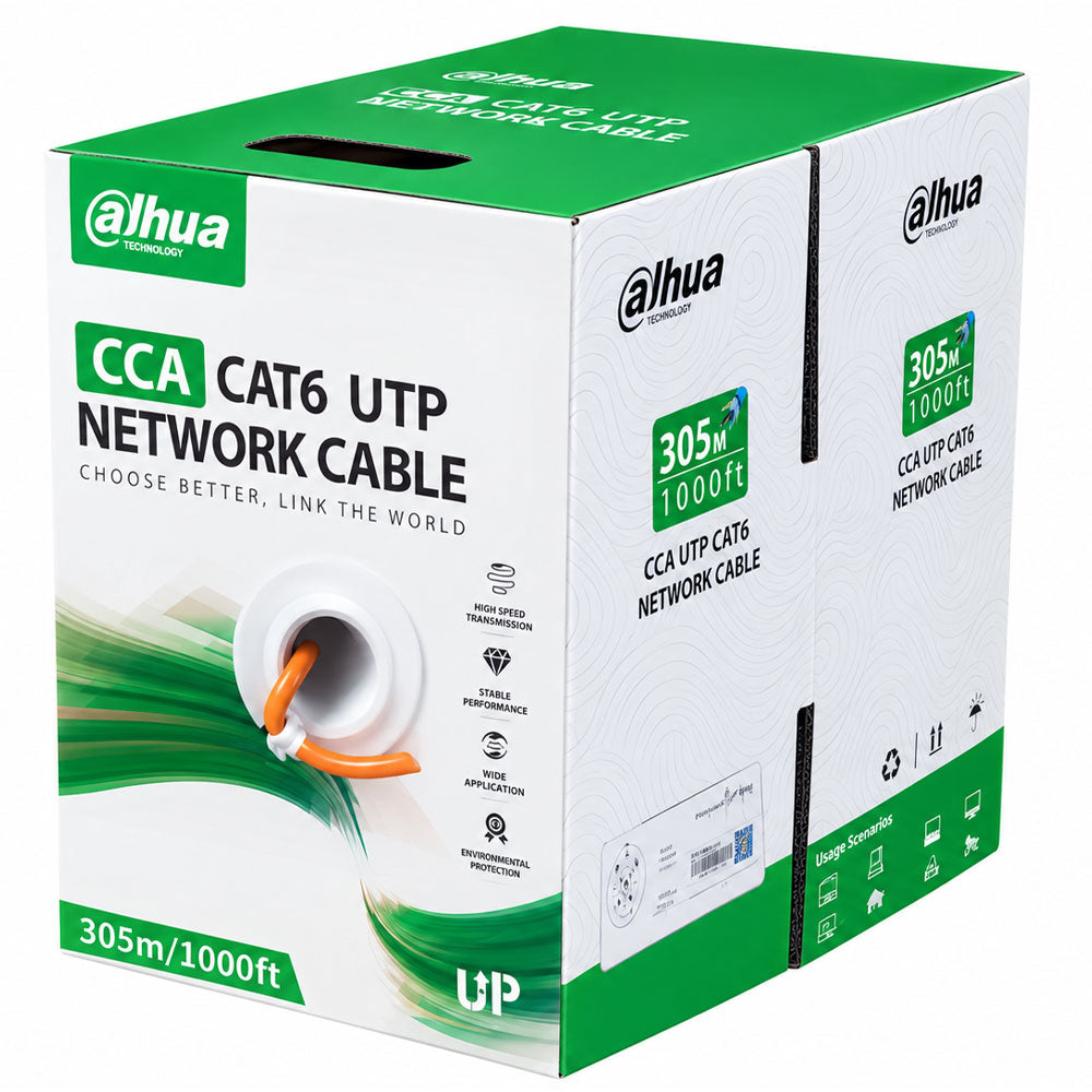 Dahua DH-PFM922i-6UN-C Network Cable 305m Cat6 UTP