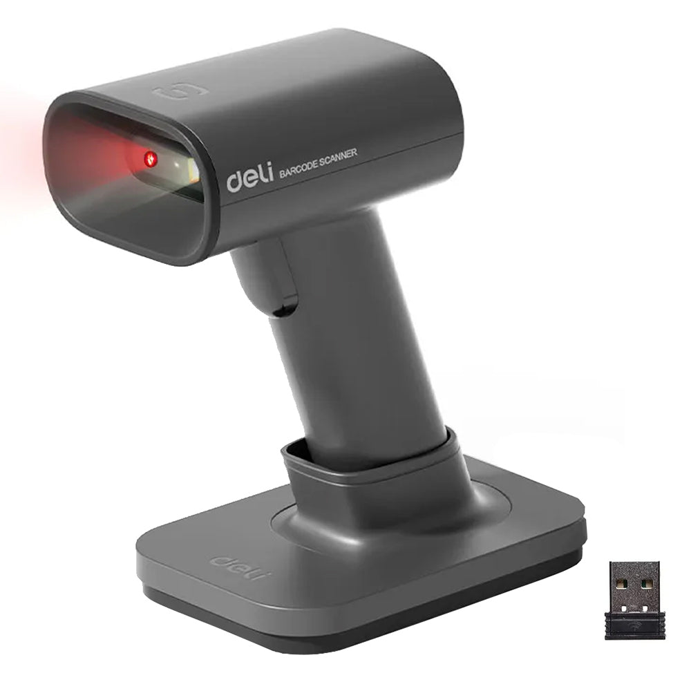 Deli S228WB Wireless Barcode Reader With Stand