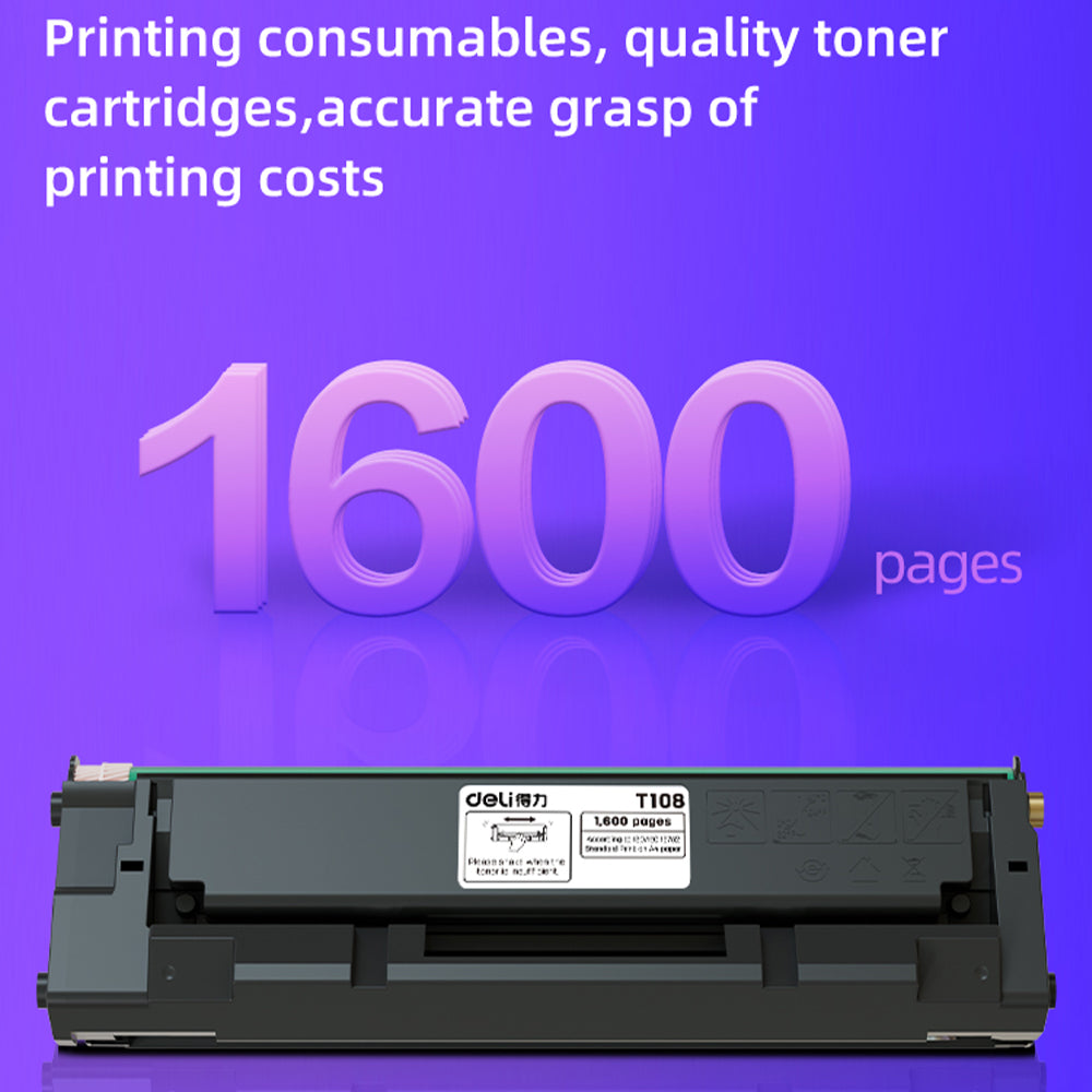 Deli T108 Laser Toner Cartridge Original
