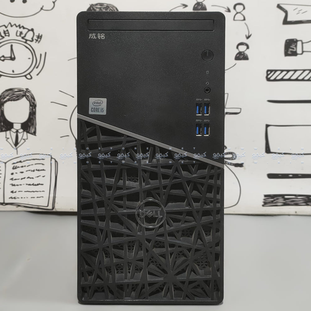 Dell ChengMing 3991 Tower PC (Intel Core i5-10500 - 16GB DDR4 - No Hard - Intel UHD Graphics) Original Used