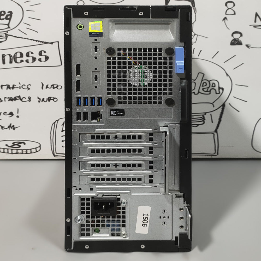 Dell OptiPlex 5070 Tower PC (Intel Core i3-9100 - 8GB DDR4 - No Hard - Intel UHD Graphics - DVD RW) Original Used
