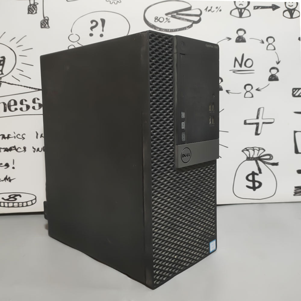 كمبيوتر تاور ديل Optiplex 7040 (انتل كور i5-6500 - رام 8 جيجابايت DDR4 - بدون هارد - انتل HD جرافيكس - DVD RW) استعمال خارج
