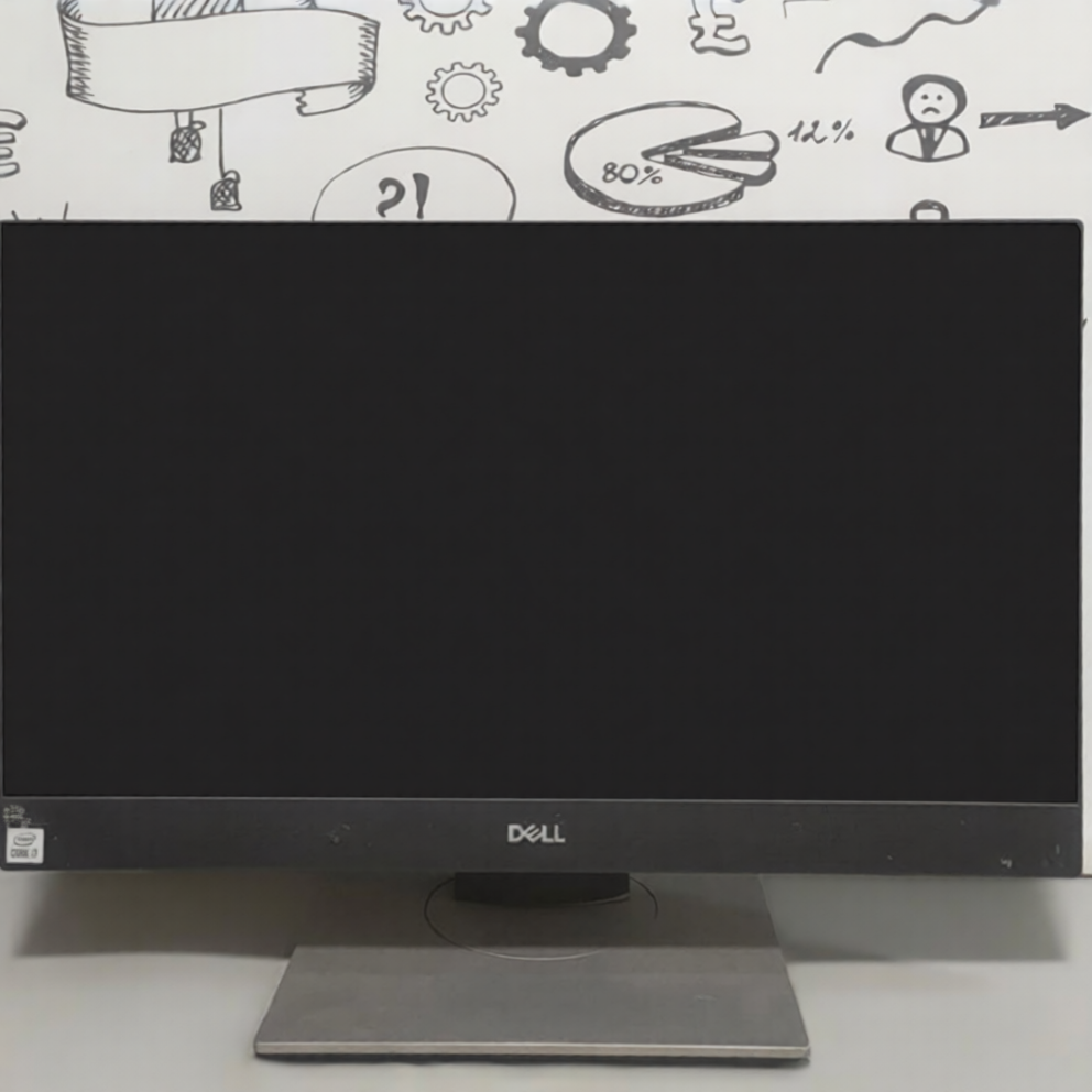 Dell Optiplex 5490 All In One (Intel Core i5-11500 - 8GB DDR4 - SSD 256GB - Intel UHD Graphics - 23.8 Inch FHD TFT Frameless - Cam) Original Used