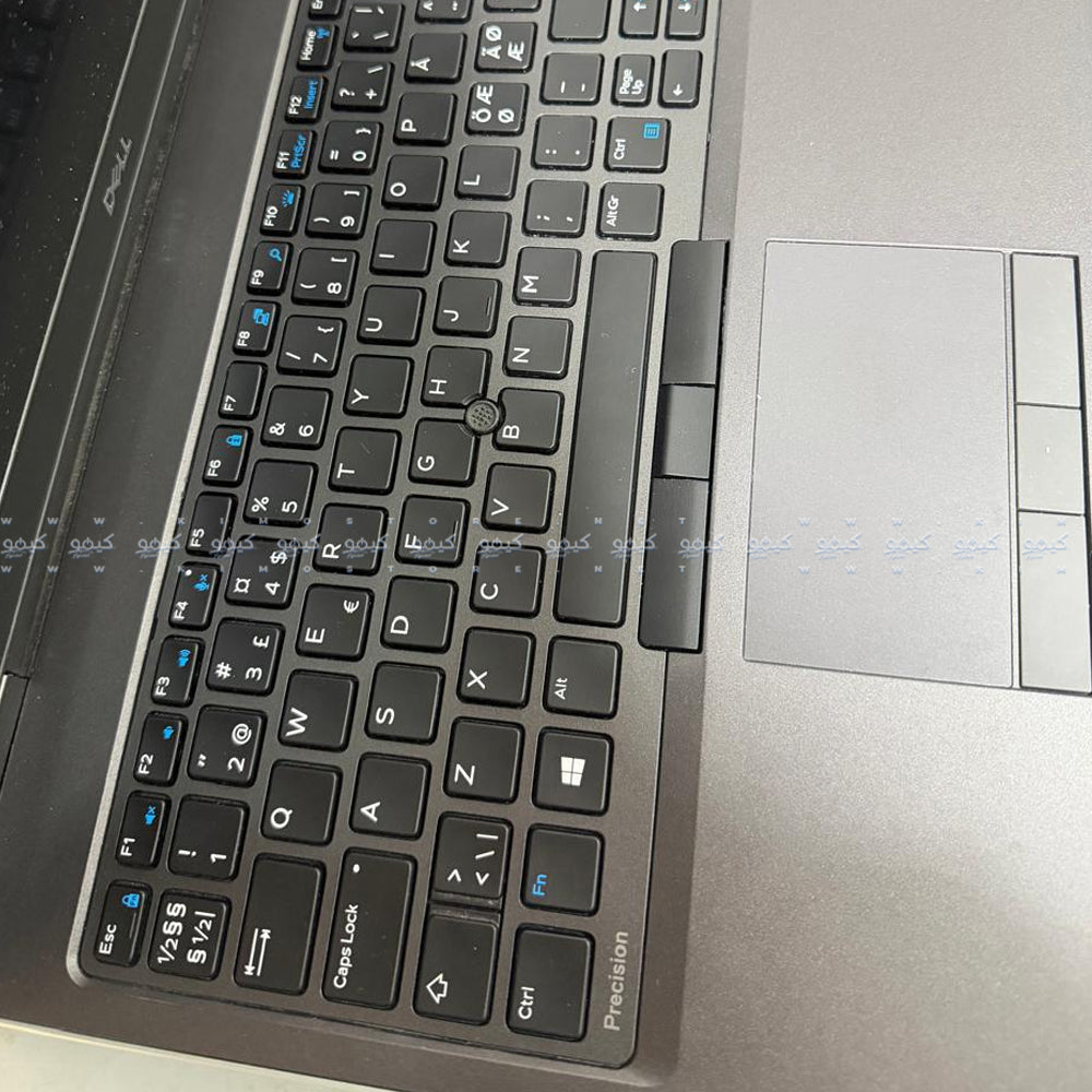 Dell Precision 7540 Mobile Workstation Laptop (Intel Core i7-9850H - 16GB DDR4 - M.2 512GB - Nvidia Quadro T1000 4GB - 15.6 Inch FHD - Cam) Original Used