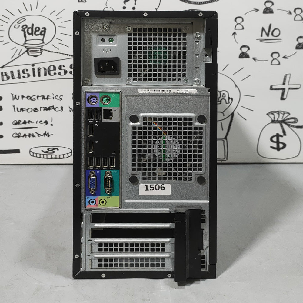 Dell Precision T1700 Tower PC (Intel Core i5-4570 - 8GB DDR3 - No Hard - Intel HD Graphics - DVD RW) Original Used