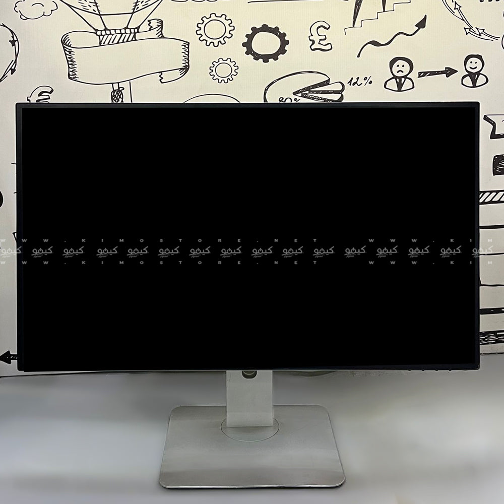 شاشة ديل U2717D مسطحة 27 بوصة IPS LED QHD 2K HDMI (استعمال خارج)