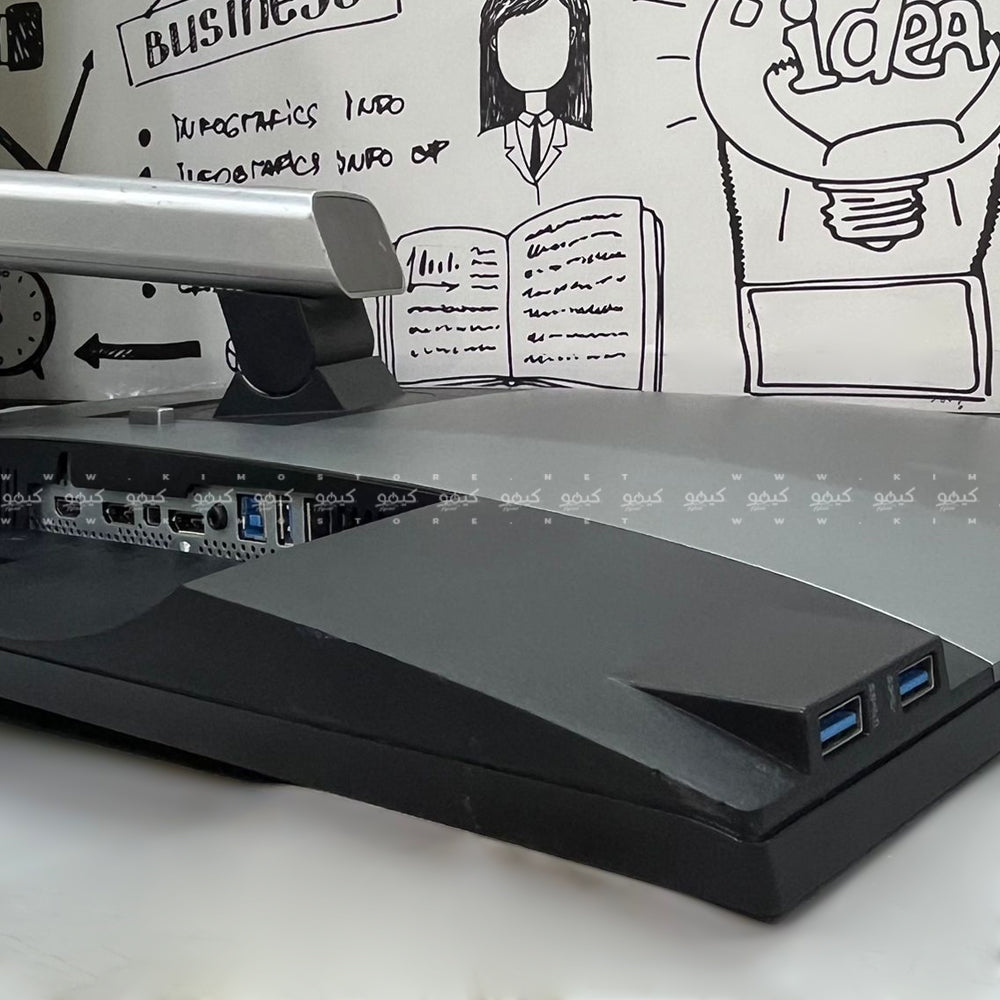 شاشة ديل U2717D مسطحة 27 بوصة IPS LED QHD 2K HDMI (استعمال خارج)