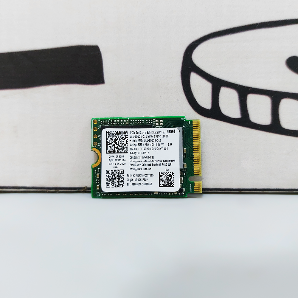 Dell 128GB NVMe PCIe M.2 SSD (Original Used)