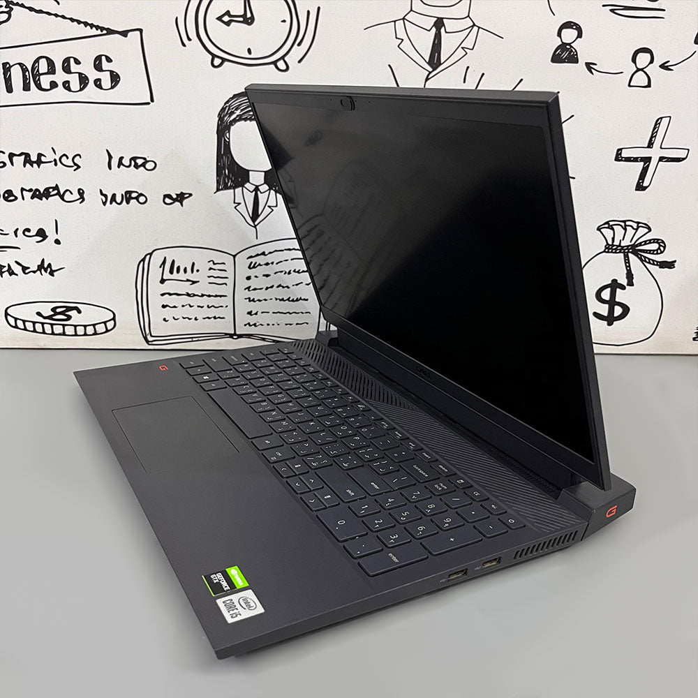 Dell G15 5510 Gaming Laptop (Intel Core i5-10200H - 32GB DDR4 - M.2 NVMe 512GB - Nvidia GeForce GTX 1650 4GB - 15.6 Inch FHD 120Hz - Cam) Used