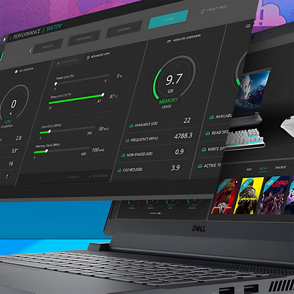 Dell G15 5530 Gaming Laptop (Intel Core i7-13650HX - 16GB Ram - M.2 NVMe 512GB - 6GB - 15.6 Inch FHD 165Hz) 