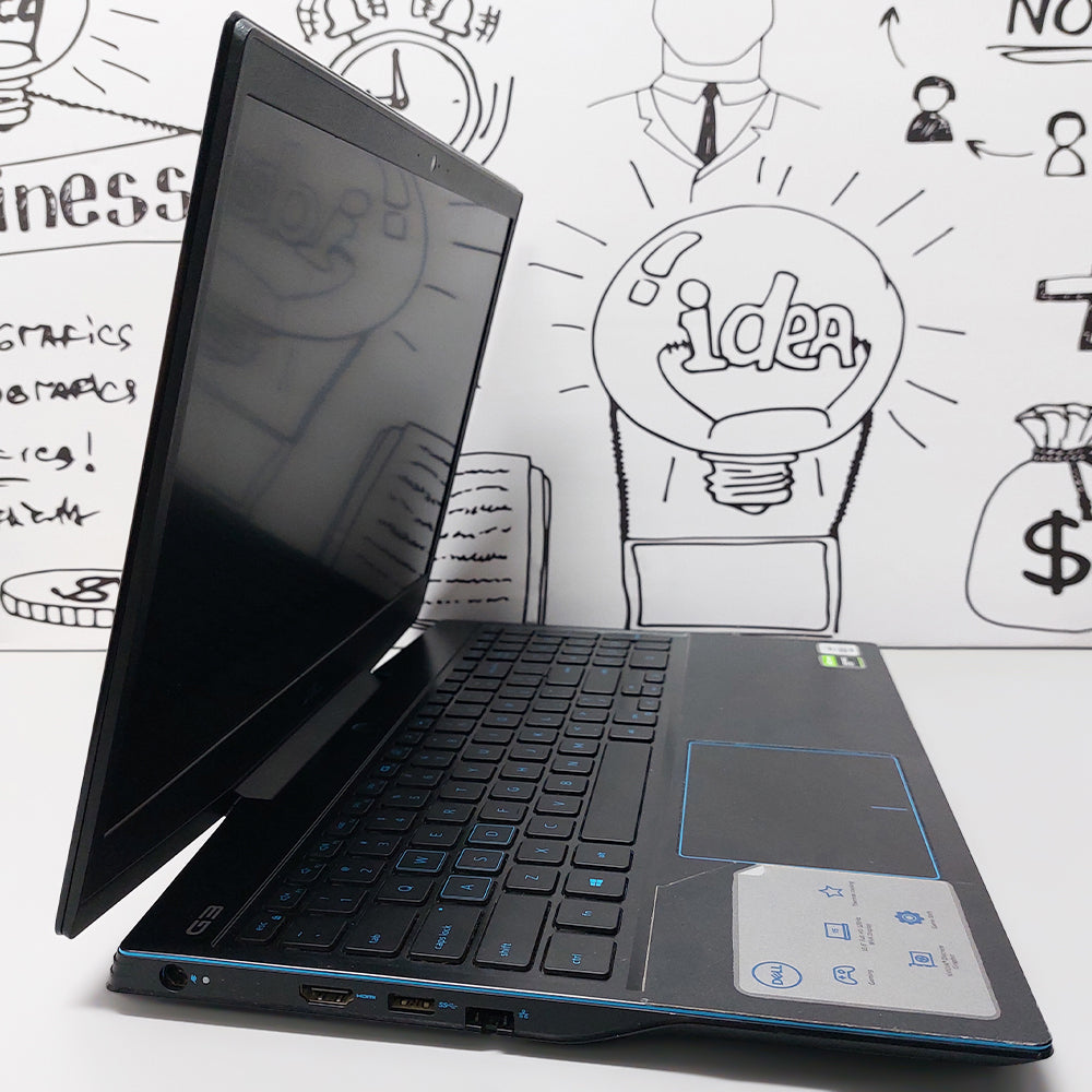 Dell G3 3500 Gaming Laptop (Intel Core i5-10200H - 16GB DDR4 - M.2 512GB - Nvidia GeForce GTX 1650 4GB - 15.6 Inch FHD - Cam) Original Used