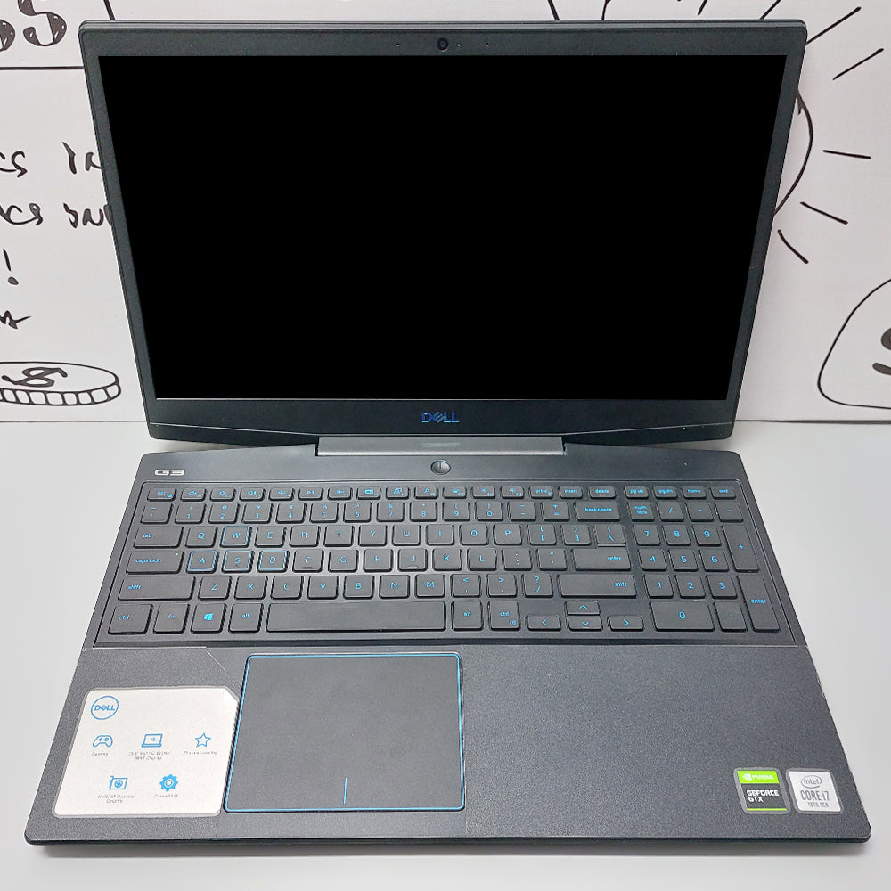 Dell G3 3500 Gaming Laptop (Intel Core i5-10200H - 16GB DDR4 - M.2 512GB - Nvidia GeForce GTX 1650TI 4GB - 15.6 Inch FHD - Cam) Original Used