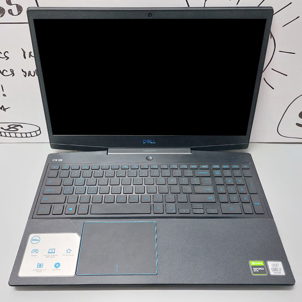 Dell G3 3500 Gaming Laptop (Intel Core i5-10300H - 20GB DDR4 - HDD 1TB + SSD 240GB - Nvidia GeForce GTX 1650 4GB - 15.6 Inch FHD 144Hz - Cam) Original Used