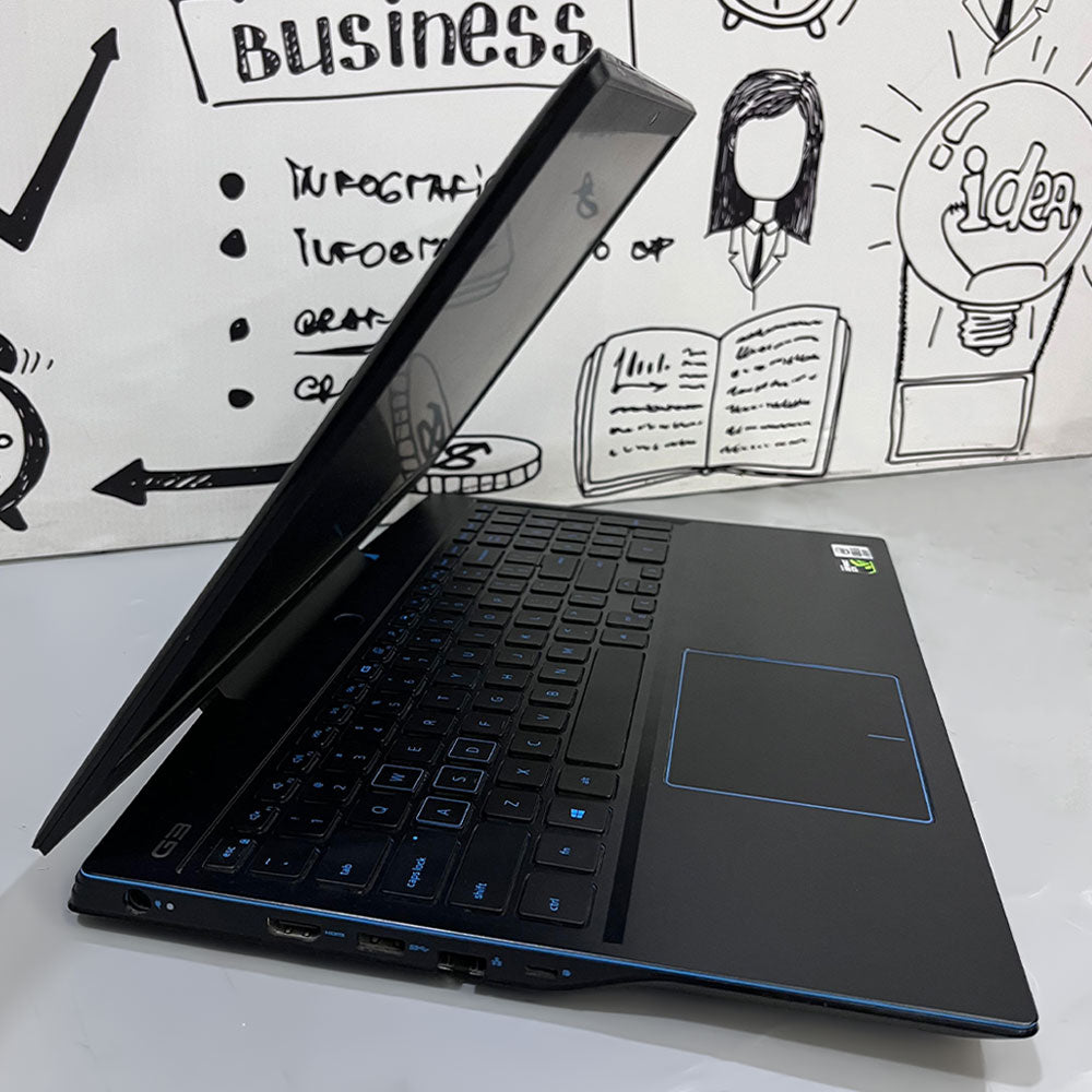 Dell G3 3590 Gaming Laptop (Intel Core i5-9300H - 16GB DDR4 - M.2  - Nvidia GeForce GTX 1650 4GB - 15.6 Inch FHD - Cam) Original Used