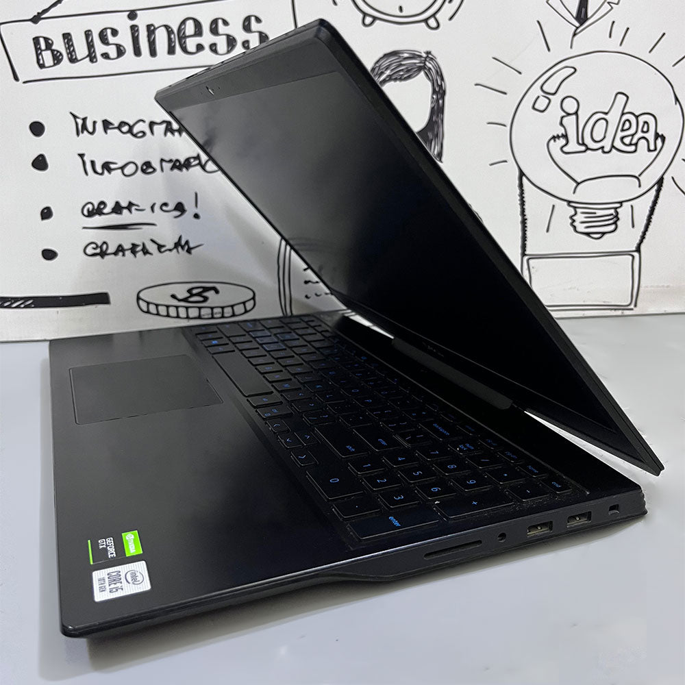 Dell G5 5500 Gaming Laptop (Intel Core i5-10200H - 16GB DDR4 - M.2 512GB - Nvidia GeForce GTX 1650TI 4GB - 15.6 Inch FHD - Cam) Original Used