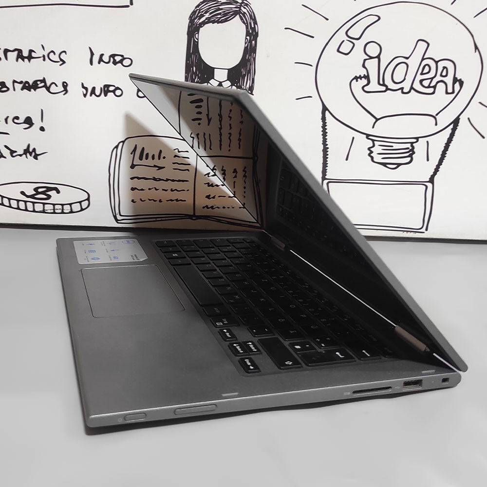 Dell Inspiron 13 5378 X360 2in1 Laptop (Intel Core I5-7200U - 8GB DDR4 - M.2 256GB - Intel HD Graphics - 13.3 Inch FHD Touchscreen 360°- Cam) Original Used