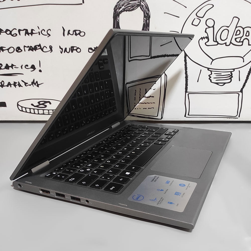 Dell Inspiron 13 5378 X360 2in1 Laptop (Intel Core I5-7200U - 8GB DDR4 - M.2 256GB - Intel HD Graphics - 13.3 Inch FHD Touchscreen 360°- Cam) Original Used