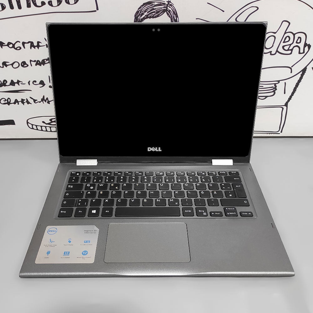 Dell Inspiron 13 5378 X360 2in1 Laptop (Intel Core I5-7200U - 8GB DDR4 - M.2 256GB - Intel HD Graphics - 13.3 Inch FHD Touchscreen 360°- Cam) Original Used