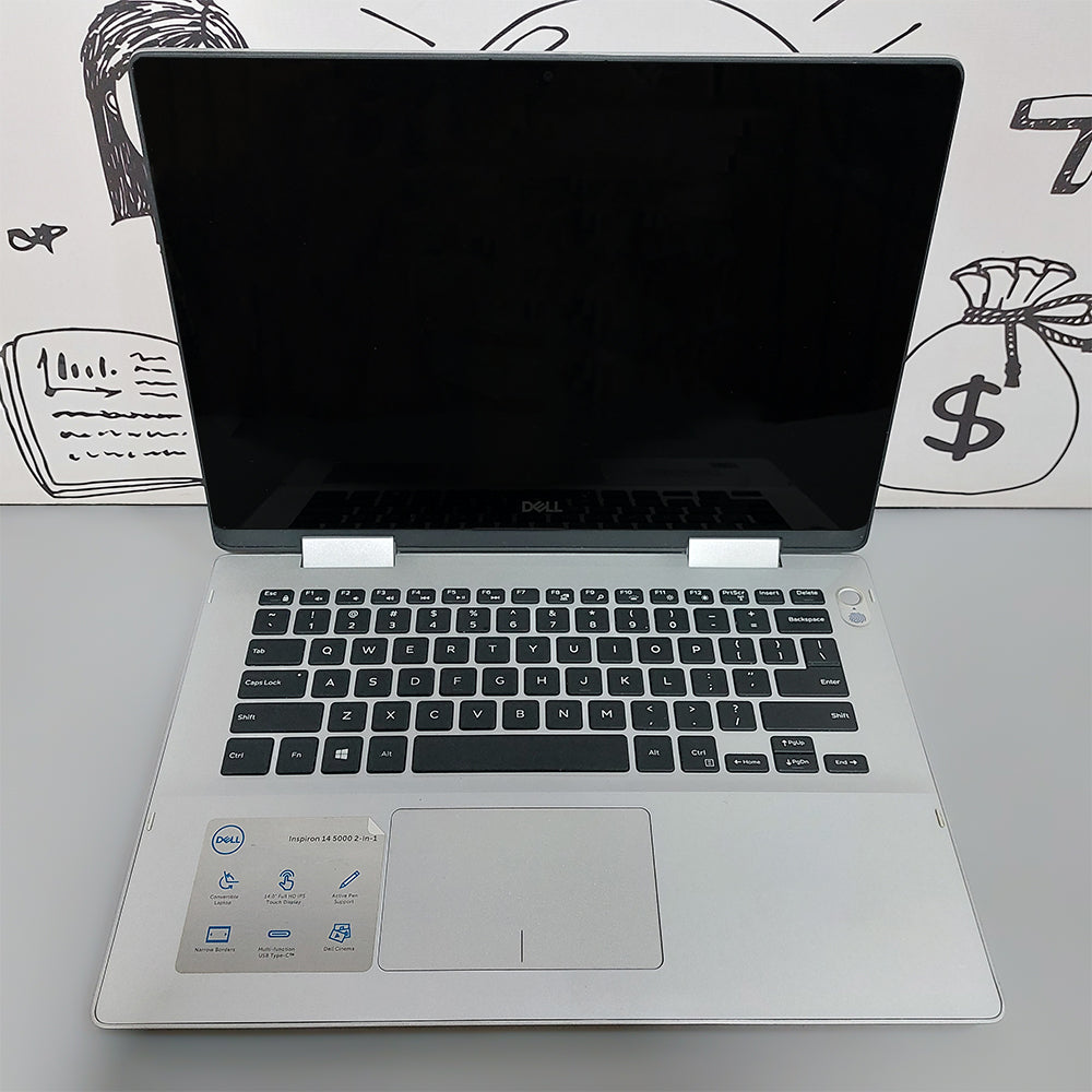 Dell Inspiron 5491 X360 2in1 Laptop (Intel Core i5-10210U - 16GB DDR4 - M.2 512GB - Intel UHD Graphics - 14.0 Inch FHD Touchscreen 360° - Cam) Original Used