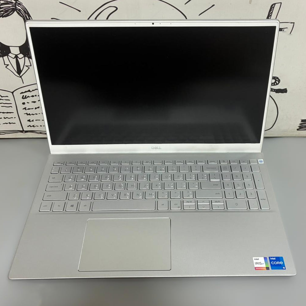 Dell Inspiron 5502 Laptop (Intel Core i5-1135G7 - 8GB DDR4 - M.2 256GB - Intel Iris Xe Graphics - 15.6 Inch FHD - Cam) Original Used