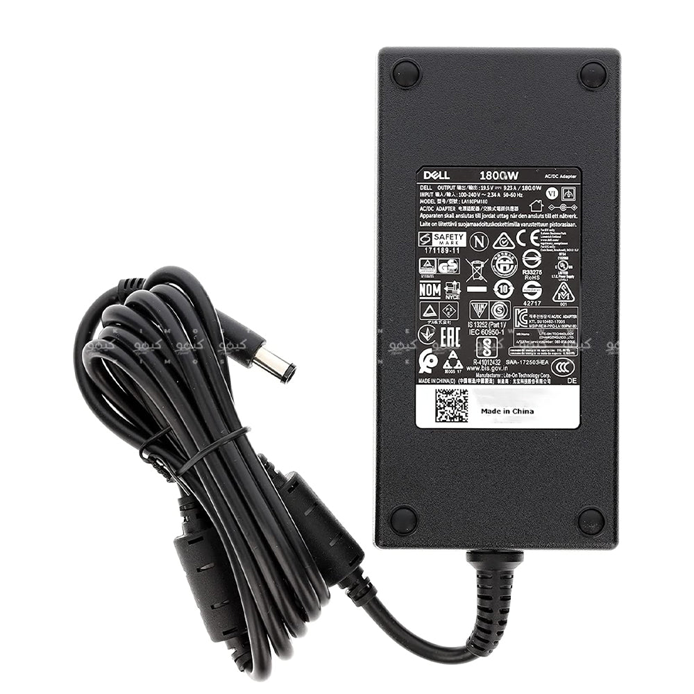 Dell Laptop Charger 180W 19V-9.23A (7.4mm X 5.0mm) Original