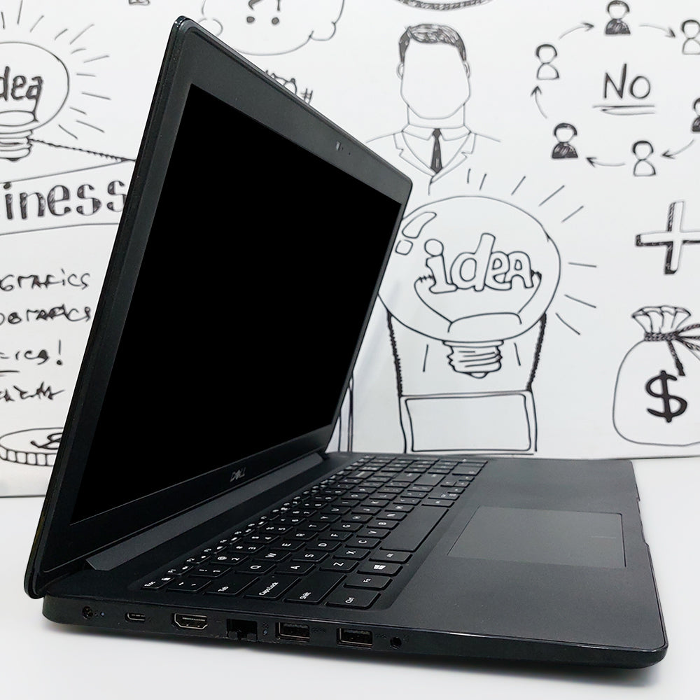 لاب توب ديل لاتيتيود 3500 (انتل كور i5-8265U - رام 8 جيجابايت M.2 256GB - DDR4 - انتل UHD جرافيكس - شاشة 15.6 بوصة HD - كاميرا) استعمال خارج