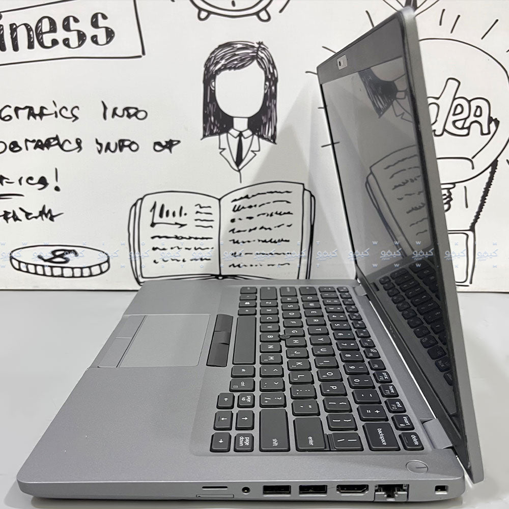 لاب توب ديل Latitude 5411 (انتل كور i7-10850H - رام 8 جيجابايت M.2 256GB - DDR4 - انتل UHD جرافيكس - شاشة 14.0 بوصة HD - كاميرا) استعمال خارج