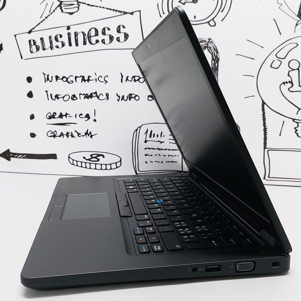 لاب توب ديل Latitude 5480 (انتل كور i5-6440HQ - رام 8 جيجابايت SSD 256GB - DDR4 - انتل HD جرافيكس - شاشة 14.0 بوصة HD - كاميرا) استعمال خارج