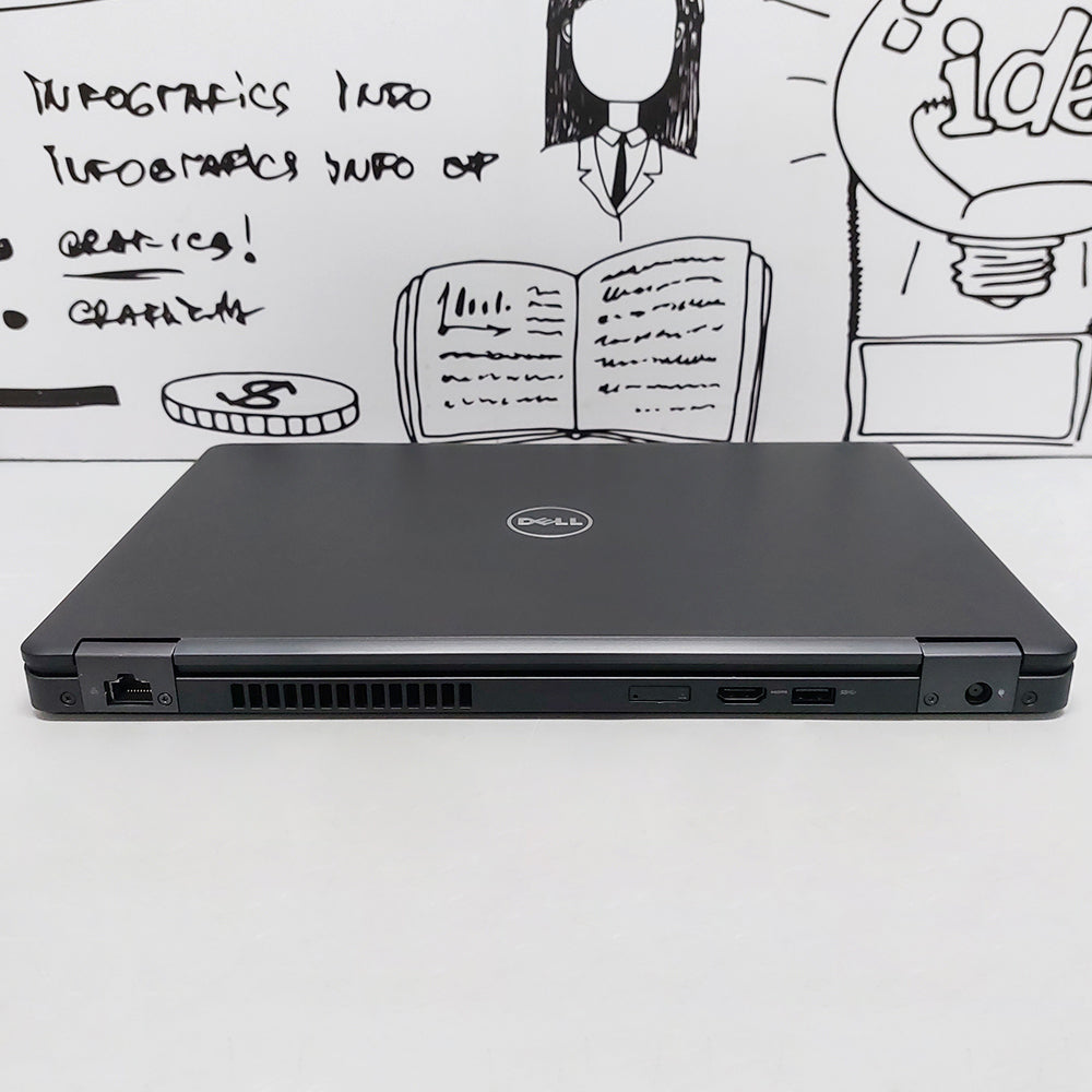 لاب توب ديل Latitude 5480 (انتل كور i5-6440HQ - رام 8 جيجابايت SSD 256GB - DDR4 - انتل HD جرافيكس - شاشة 14.0 بوصة HD - كاميرا) استعمال خارج