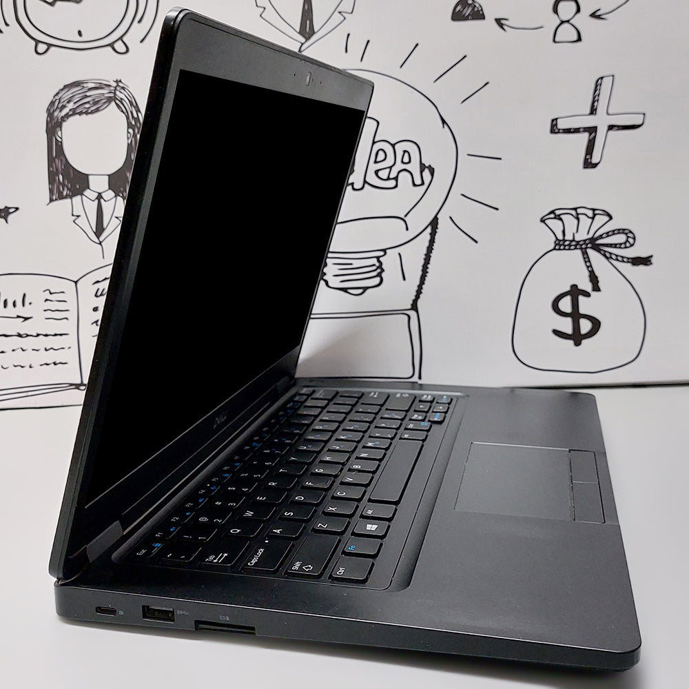 لاب توب ديل لاتيتيود 5490 انتل كور i5-8350U رام 8 جيجابايت M.2 256G انتل UHD جرافيكس شاشة 14.0 بوصة FHD كاميرا استعمال خارج