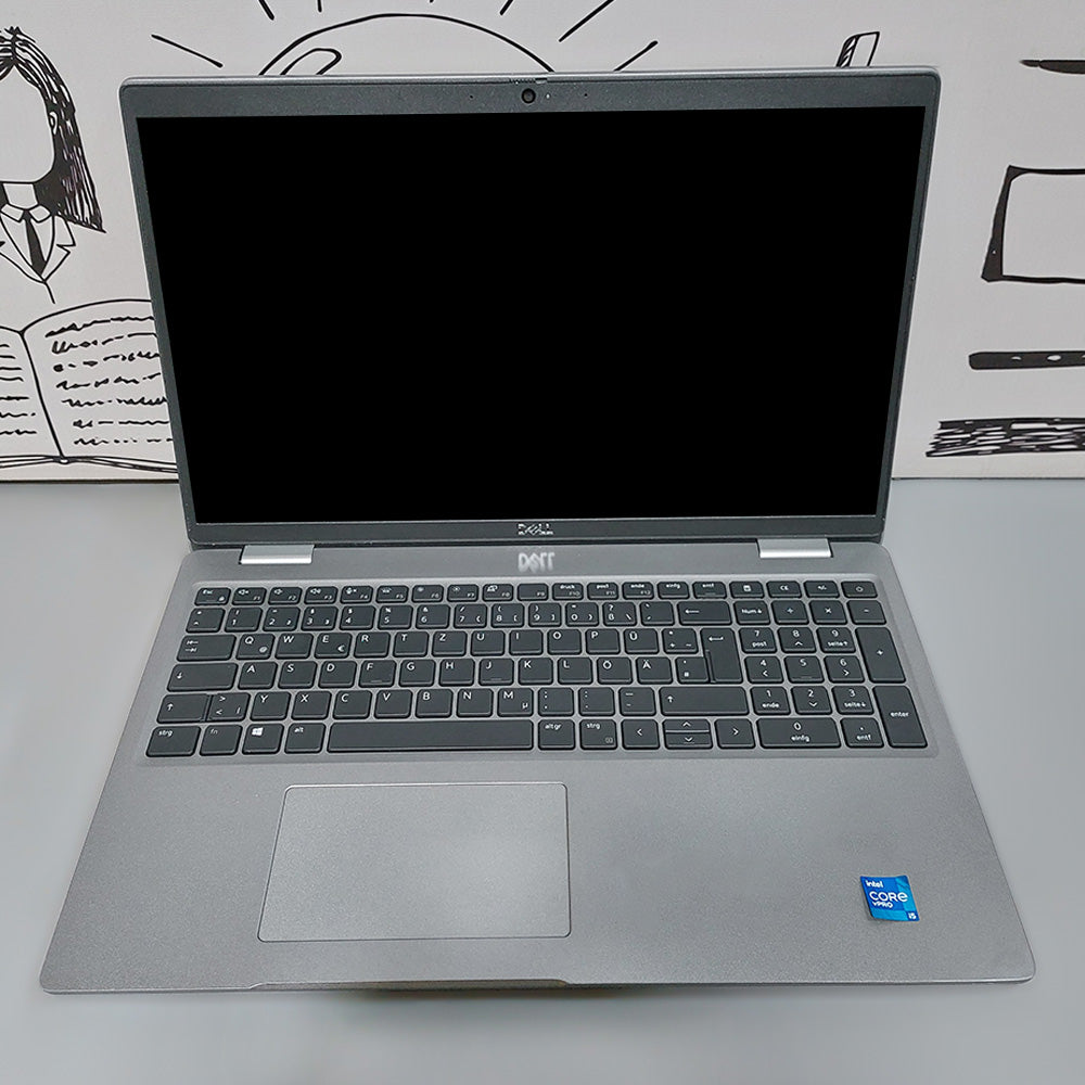 Dell Latitude 5520 Laptop (Intel Core i7-1185G7 - 8GB DDR4 - M.2 256GB - Nvidia GeForce MX450 2GB - 15.6 Inch FHD - Cam) Original Used