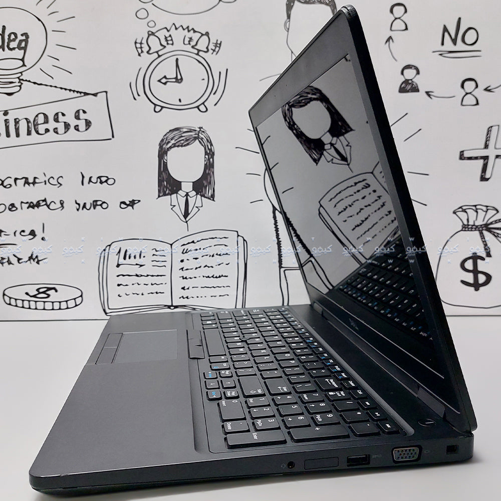 Dell Latitude 5590 Laptop (Intel Core i5-8250U - 16GB DDR4 - SSD 256GB - Intel UHD Graphics - 15.6 Inch HD) Original Used