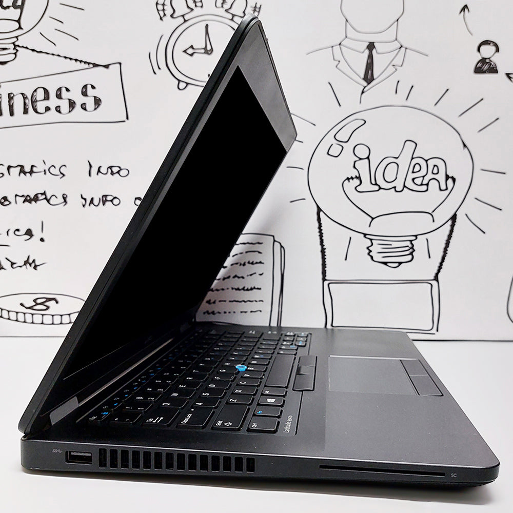 Dell Latitude E5470 Laptop (Intel Core i5-6300U - 8GB DDR4 - SSD 256GB - Intel HD Graphics - 14.0 Inch HD - Cam) Original Used
