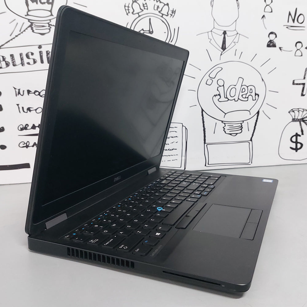 Dell Latitude E5570 Laptop (Intel Core i5-6300HQ - 8GB DDR4 - M.2 256GB - Intel HD Graphics - 15.6 Inch HD - Cam) Original Used