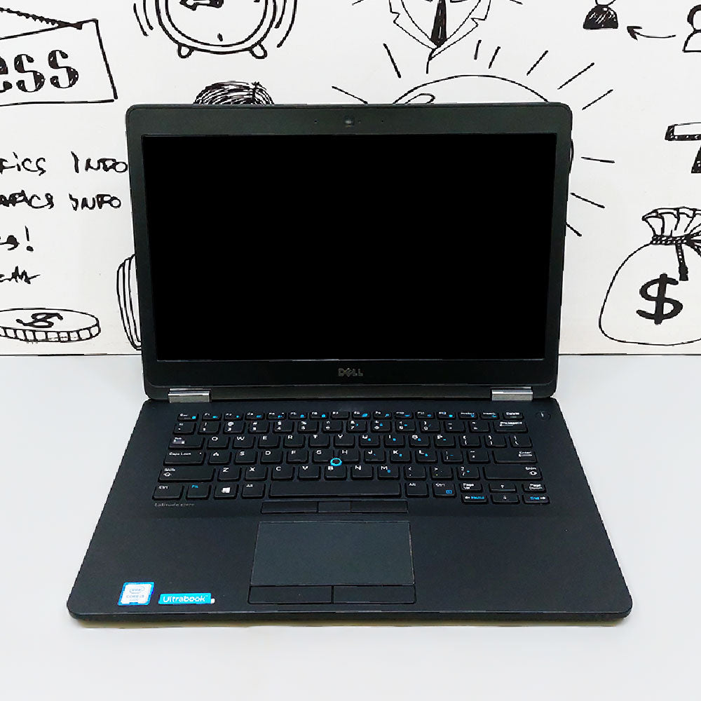Dell Latitude E7470 Laptop (Intel Core i7-6600U - 8GB DDR4 - SSD 256GB - Intel HD Graphics - 14.0 Inch HD - Cam) Original Used