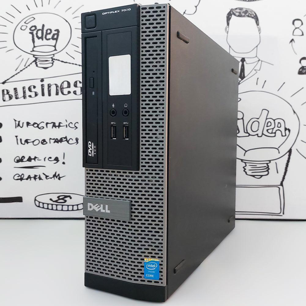 كمبيوتر ديسك توب ديل OptiPlex 3020 (انتل كور i3-4130 - رام 4 جيجابايت DDR3 - هارد 500 جيجابايت HDD - انتل HD جرافيكس - DVD RW) استعمال خارج