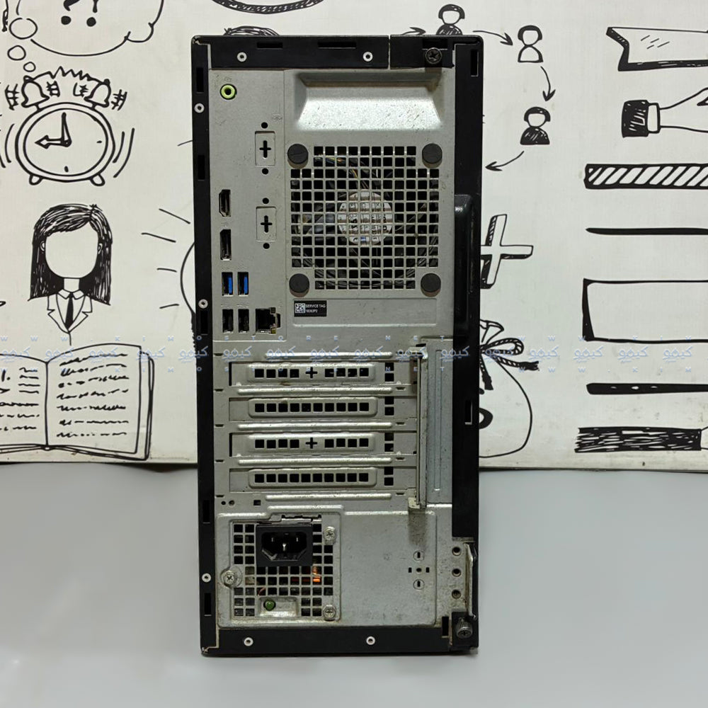 Dell OptiPlex 3060 Tower PC (Intel Core i3-8100 - 8GB DDR4 - No Hard - Intel UHD Graphics) Original Used