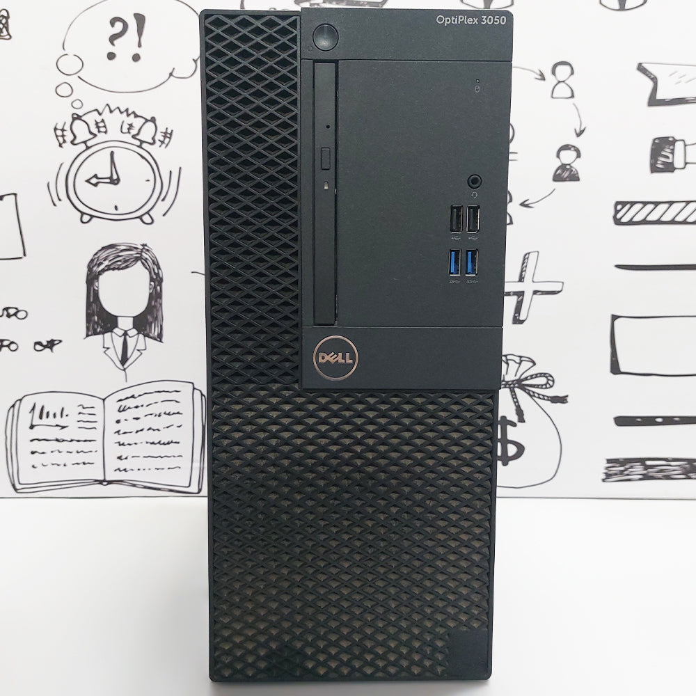 كمبيوتر تاور ديل Optiplex 3050 (انتل كور i5-6500 - رام 8 جيجابايت DDR4 - بدون هارد - انتل HD جرافيكس - DVD RW) استعمال خارج